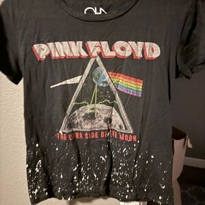 Pink Floyd Black Graphic  T-Shirt